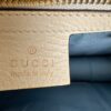 p1-34.jpg Gucci Sylvie Bee Star Ivory Leather Shoulder Bag 524405 Two Straps