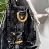 Louis Vuitton Monogram Mahina XL Black Patent Leather Hobo Tote