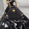 Louis Vuitton Monogram Mahina XL Black Patent Leather Hobo Tote
