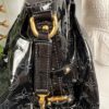 Louis Vuitton Monogram Mahina XL Black Patent Leather Hobo Tote