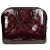 IMG_7681 Louis Vuitton Alma MM Amarante Burgundy Monogram Vernis Handbag