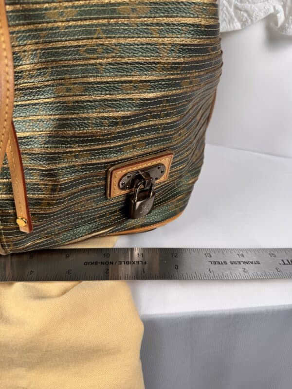 IMG_7783 Louis Vuitton Grand Sac Noé M40563 Monogram Rayures Bag