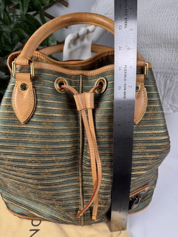 IMG_7784 Louis Vuitton Grand Sac Noé M40563 Monogram Rayures Bag