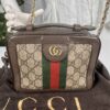 IMG_8650 Gucci Ophidia Mini Top Handle Bag 696180 GG Supreme Canvas