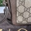 IMG_8655 Gucci Ophidia Mini Top Handle Bag 696180 GG Supreme Canvas