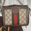 IMG_8659 Gucci Ophidia Mini Top Handle Bag 696180 GG Supreme Canvas