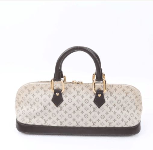 Louis Vuitton Alma Long M92206 Khaki Monogram Mini Canvas Handbag