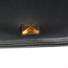 p1-101.jpg Bottega Veneta Medium Mount Envelope Bag Black Leather Gold Chain 667398
