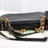 p1-103.jpg Bottega Veneta Medium Mount Envelope Bag Black Leather Gold Chain 667398
