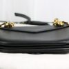 p1-105.jpg Bottega Veneta Medium Mount Envelope Bag Black Leather Gold Chain 667398