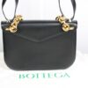 p1-106.jpg Bottega Veneta Medium Mount Envelope Bag Black Leather Gold Chain 667398