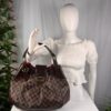 p1-109.jpg Louis Vuitton Sistina N41542 Damier Ebene Shoulder Bag with Box & Dustbag