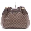 p1-110.jpg Louis Vuitton Sistina N41542 Damier Ebene Shoulder Bag with Box & Dustbag