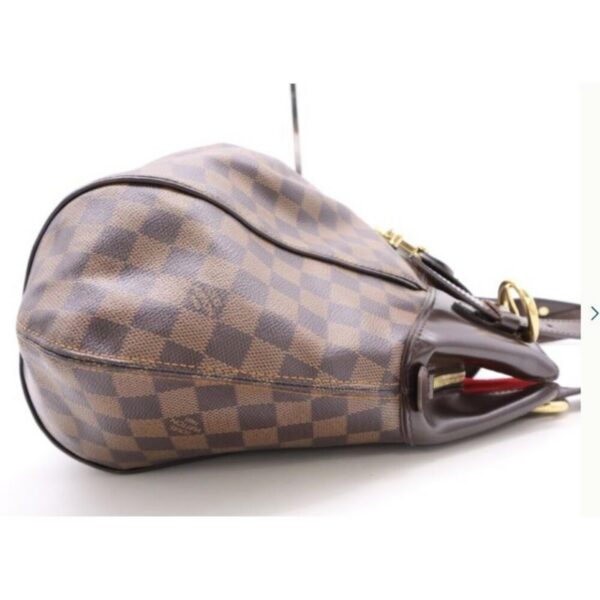 p1-112.jpg Louis Vuitton Sistina N41542 Damier Ebene Shoulder Bag with Box & Dustbag