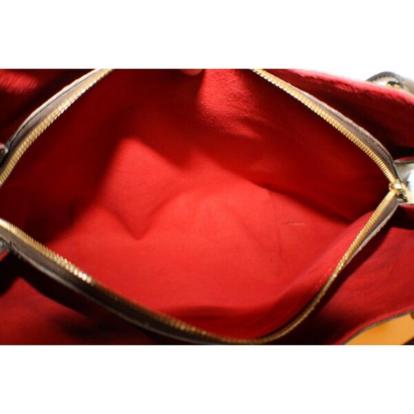 p1-117.jpg Louis Vuitton Sistina N41542 Damier Ebene Shoulder Bag with Box & Dustbag