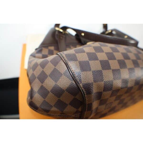 p1-121.jpg Louis Vuitton Sistina N41542 Damier Ebene Shoulder Bag with Box & Dustbag