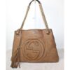 p1-138.jpg Gucci Soho Limited Edition Brown Python Chain Shoulder Bag