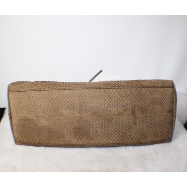 p1-145.jpg Gucci Soho Limited Edition Brown Python Chain Shoulder Bag