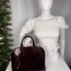 p1-214.jpg Louis Vuitton Alma MM Amarante Burgundy Monogram Vernis Handbag