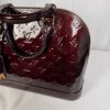 p1-216.jpg Louis Vuitton Alma MM Amarante Burgundy Monogram Vernis Handbag