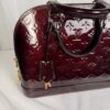 p1-217.jpg Louis Vuitton Alma MM Amarante Burgundy Monogram Vernis Handbag