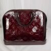 p1-218.jpg Louis Vuitton Alma MM Amarante Burgundy Monogram Vernis Handbag