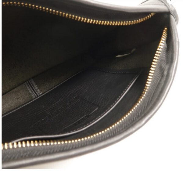 p1-228.jpg Coach Basic Bag 9455 Black Leather Crossbody with Dust Bag