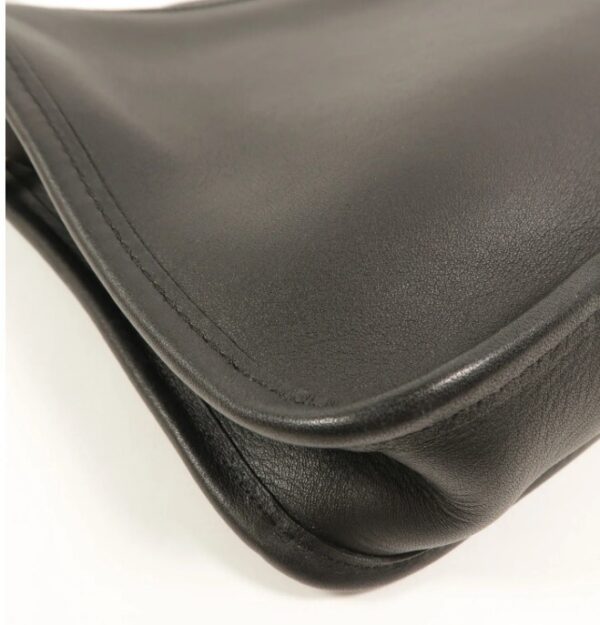 p1-234.jpg Coach Basic Bag 9455 Black Leather Crossbody with Dust Bag