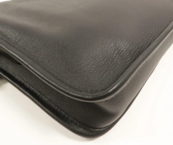 p1-235.jpg Coach Basic Bag 9455 Black Leather Crossbody with Dust Bag