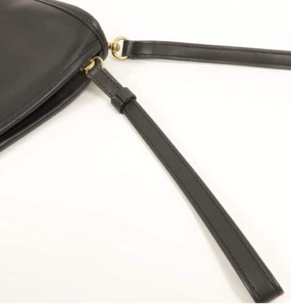 p1-237.jpg Coach Basic Bag 9455 Black Leather Crossbody with Dust Bag