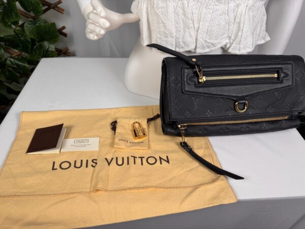 p1-247.jpg Louis Vuitton Pétillante Clutch in Bleu Infini Monogram Empreinte Leather, M93425