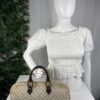 Louis Vuitton Alma Long M92206 Khaki Monogram Mini Canvas Handbag