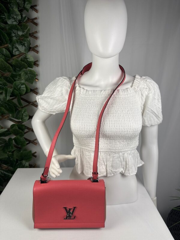 p1-268.jpg Louis Vuitton Lockme II BB M42278 Blossom Leather Bag with Box and Dust Bag