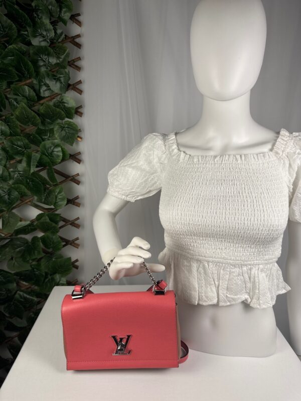 p1-270.jpg Louis Vuitton Lockme II BB M42278 Blossom Leather Bag with Box and Dust Bag