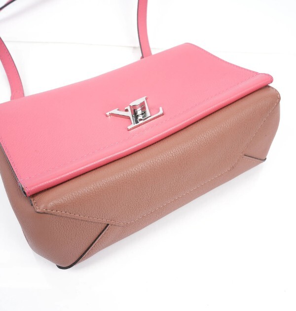 p1-271.jpg Louis Vuitton Lockme II BB M42278 Blossom Leather Bag with Box and Dust Bag