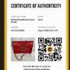 Gucci GG Marmont Red Matelassé Leather Wallet on Chain