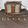 Gucci Ophidia Mini Top Handle Bag 696180 GG Supreme Canvas