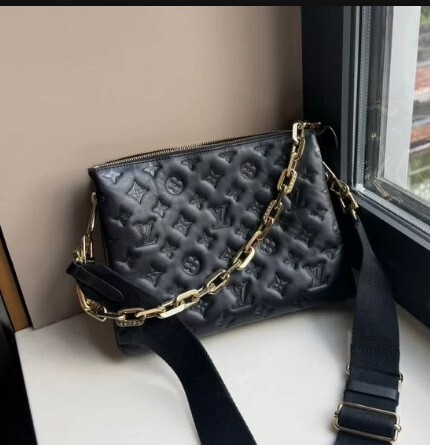 p1-324.jpg Louis Vuitton Coussin PM M57790 Black Monogram Lambskin Bag