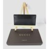 p1-48.jpg Gucci Black Leather Python-Accent Long Bifold Wallet with ID Window & Box