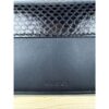 p1-50.jpg Gucci Black Leather Python-Accent Long Bifold Wallet with ID Window & Box