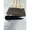 p1-61.jpg Gucci Black Leather Python-Accent Long Bifold Wallet with ID Window & Box