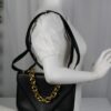 p1-96.jpg Bottega Veneta Medium Mount Envelope Bag Black Leather Gold Chain 667398