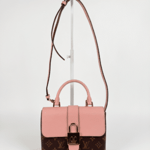 Louis Vuitton Locky BB M44080 Rose Poudre Monogram Crossbody Bag