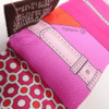 Screenshot 2026-08-30 161909 Hermès Twilly Silk Scarf – Pink, Red & Purple Geometric Equestrian Print