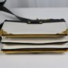 p1-102.jpg Prada Cahier White and Black Leather Crossbody Bag 1BD045
