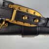 p1-107.jpg Prada Cahier White and Black Leather Crossbody Bag 1BD045