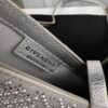 p1-11.jpg Givenchy Cut Out Mini Bag Silvery Grey Crystal Embellished Silk NWT