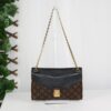 p1-14.jpg Louis Vuitton Pallas Chain M41223 Monogram Noir Black Leather Shoulder Bag