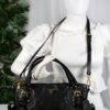 p1-140.jpg Prada BR4281 Nero Soft Calf Leather Convertible Buckle Satchel