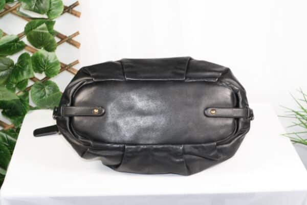 p1-147.jpg Prada BR4281 Nero Soft Calf Leather Convertible Buckle Satchel